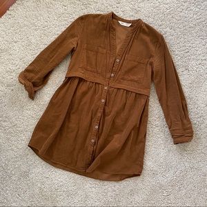 ZARA corduroy  dress
